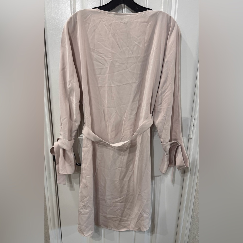 ALLSAINTS Sia Dress in Pale Pink - Picture 10 of 11
